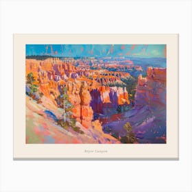 Western Landscapes Bryce Canyon Utah 3 Poster Canvas Print