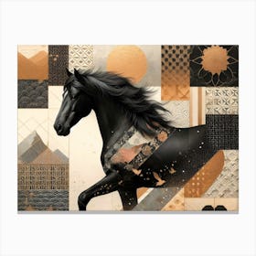 Creative Horse Beauty Illustration Nr 110 Canvas Print