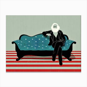 Marx In The Usa 1 Canvas Print