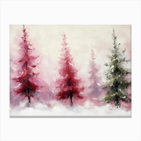 Winter Trees Canvas Print