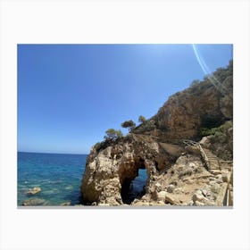 Secret Caves On The Coast | Seascape Photography Art Print Canvas Print