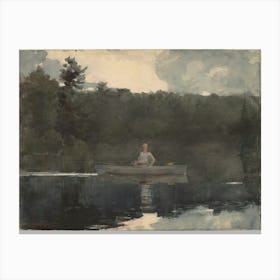 The Lone Fisherman (1889), Winslow Homer Canvas Print