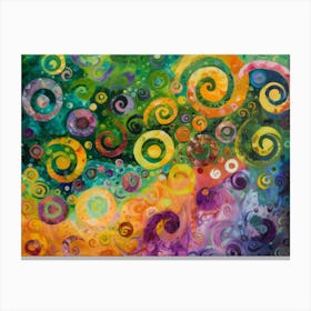 Spirals 2 Canvas Print