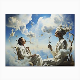 Good Conversation Canvas Print