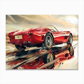 Ferrari Canvas Print