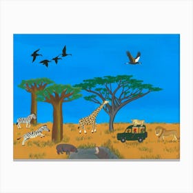 Safari Canvas Print