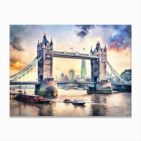 Tower Bridge Canvas Print