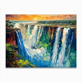 Victoria Falls Canvas Print