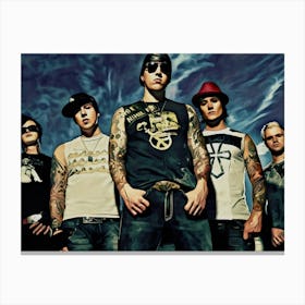 Avenged Sevenfold band 1 Canvas Print