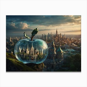 Default A City Of Fantasy And Magic Its Enchanted Buildings An 3 Canvas Print