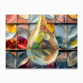 Glass Drop Canvas Print