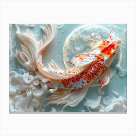 Koi Fish 2 Canvas Print