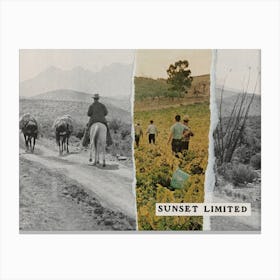 Sunset Limited Canvas Print