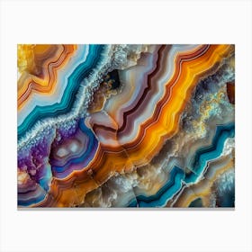 Agate 2 Canvas Print