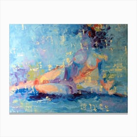Nude Painting Canvas Print