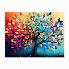 Tree Of Life 135 Canvas Print