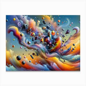 Abstract Painting 6 Canvas Print