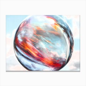 Ball Of Fire Canvas Print