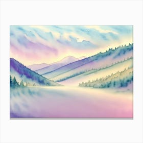 Mountains 1 Canvas Print