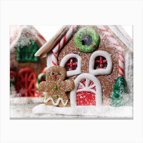 Gingerbread House Canvas Print