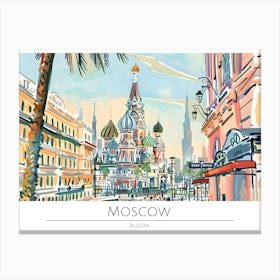 Moscow Canvas Print