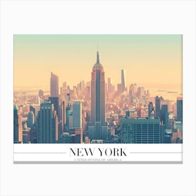 New York City 5 Canvas Print