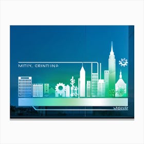 Cityscape 5 Canvas Print