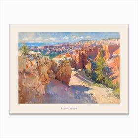 Western Landscapes Bryce Canyon Utah 1 Poster Canvas Print