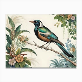 Tropical Bird Canvas Print