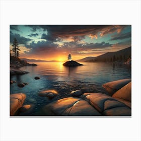 sunset Canvas Print