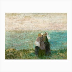 Women By The Sea, Jan Toorop Canvas Print