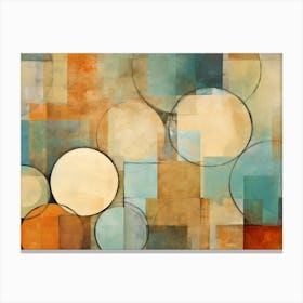 Abstract Circles 8 Canvas Print