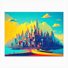 Cityscape 67 Canvas Print