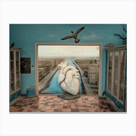 Heart In The City (XI) Canvas Print