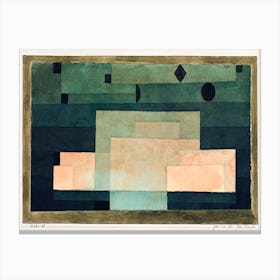 The Firmament Above The Temple (1922), Paul Klee Canvas Print
