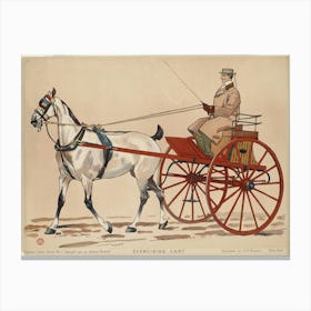Exercising Cart, Edward Penfield Canvas Print