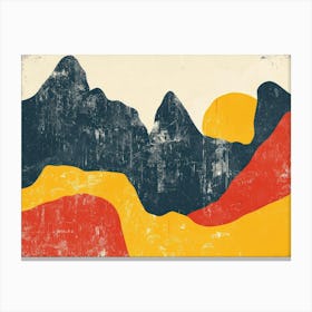 Mountains 1 Canvas Print