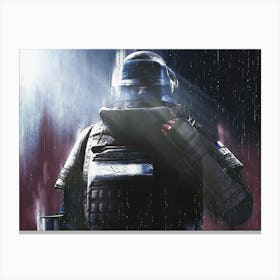 Tom Clancys Rainbow Six Siege Gign Rook Canvas Print