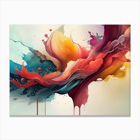 Abstract Painting 66 Canvas Print