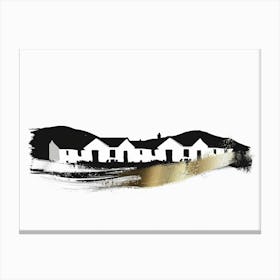 House In Scotland Canvas Print