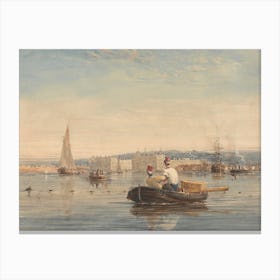 Greenwich, David Cox Canvas Print