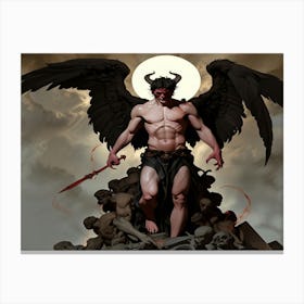 Demon 9 Canvas Print