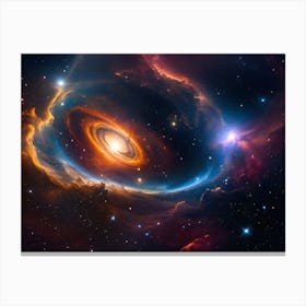 Spiral Galaxy 15 Canvas Print