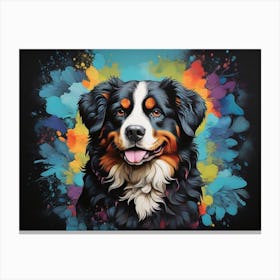 Bernese Mountain Dog 6 Canvas Print