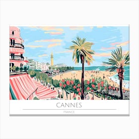 Cannes Canvas Print