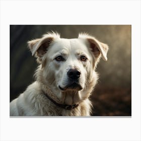 Dog Look Canvas Print