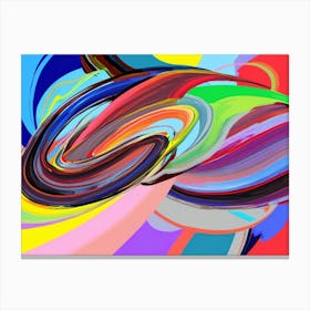 Abstract Painting 737 Canvas Print