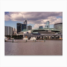 Melbourne City Skyline 1 Canvas Print