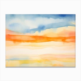 Sunset Elemental 5 Canvas Print