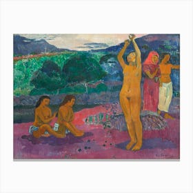The Invocation (1903), Paul Gauguin Canvas Print
